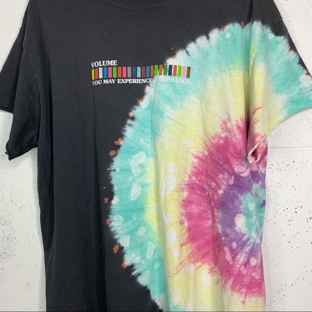 Travis Scott Astroworld Beyond Belief Tie Dye Band Tee Graphic Shirt Size Large - Picture 3 of 11